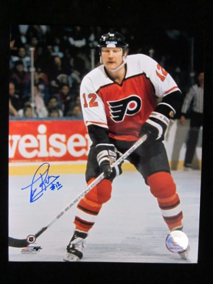 Philadelphia Flyers Tim Kerr Autographed Photo