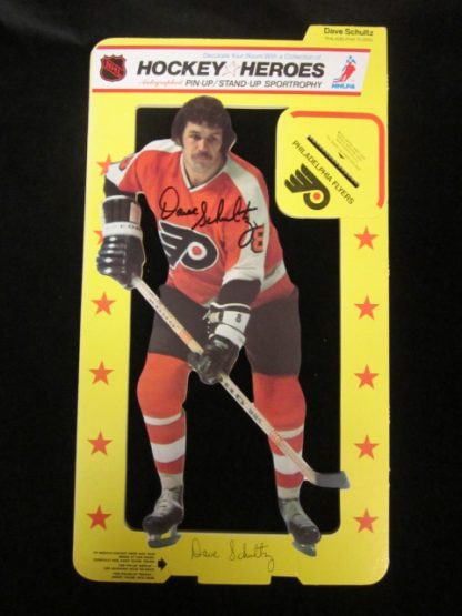 Philadelphia Flyers Dave Schultz Autographed Cardboard Stand-Up