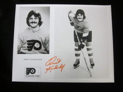 Philadelphia Flyers Orest Kindrachuk Autographed Photo