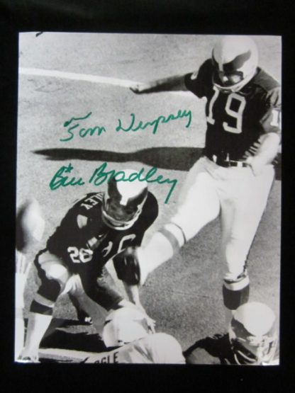 Philadelphia Eagles Dempsey/Bradley Autographed Photo