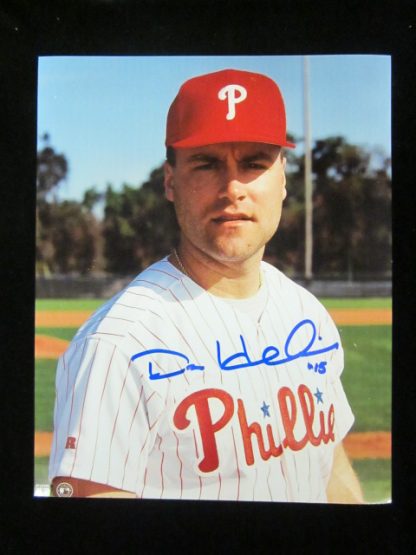 Philadelphia Phillies Dave Hollins Autographed Photo