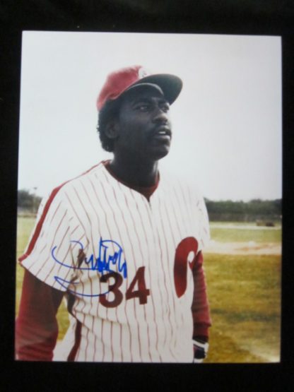 Philadelphia Phillies Gary Matthews Autographed Photo