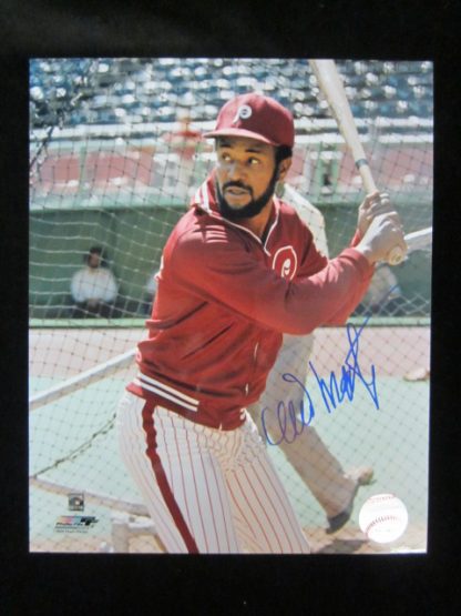 Philadelphia Phillies Willie Montanez Autographed Photo