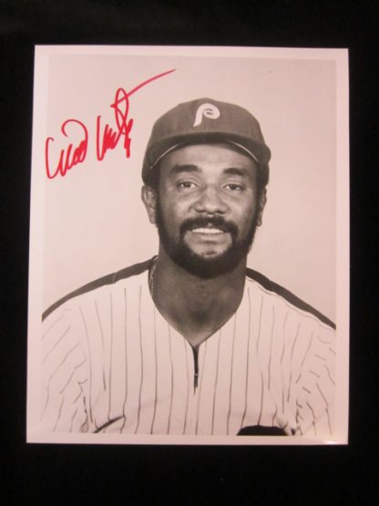 Philadelphia Phillies Willie Montanez Autographed Photo