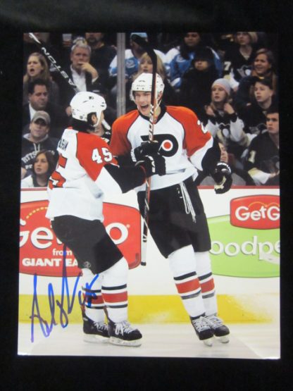 Philadelphia Flyers Aaron Asham Autographed Photo