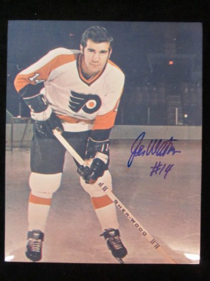 Philadelphia Flyers Joe Watson Autographed Photo