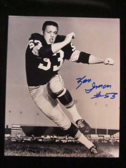 Green Bay Packers Ken Iman Autographed Photo