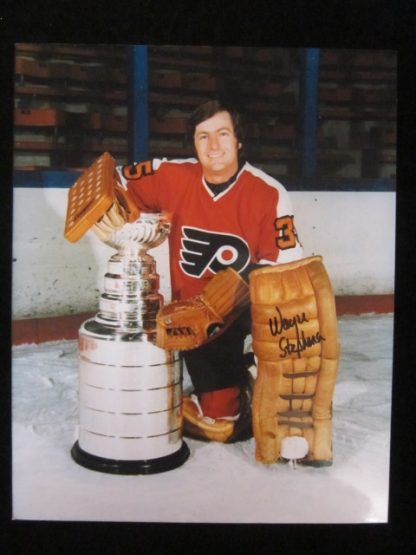 Philadelphia Flyers Wayne Stephenson Autographed Photo