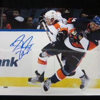 Philadelphia Flyers Darroll Powe Autographed Photo