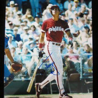 Philadelphia Phillies Von Hayes Autographed Photo