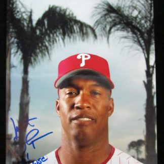 Philadelphia Phillies Milt Thompson Autographed Photo