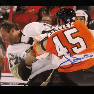 Philadelphia Flyers Jody Shelley Autographed Photo