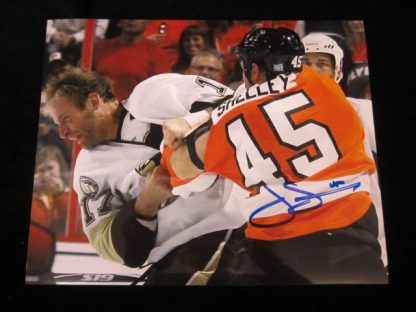Philadelphia Flyers Jody Shelley Autographed Photo