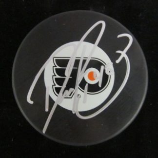 Philadelphia Flyers Danny Briere Autographed Puck