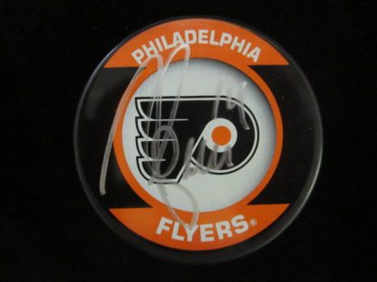 Philadelphia Flyers Ian Laperriere Autographed Puck
