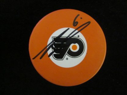 Philadelphia Flyers Andreas Lilja Autographed Puck