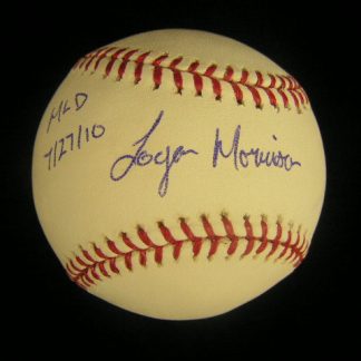 Miami Marlins Logan Morrison Autographed Baseball