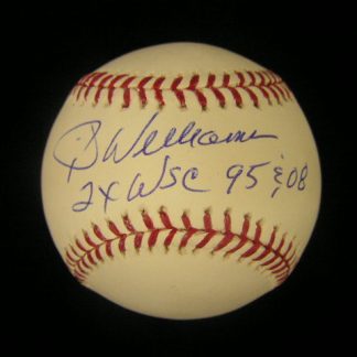 Philadelphia Phillies Jimy Williams Autographed Baseball