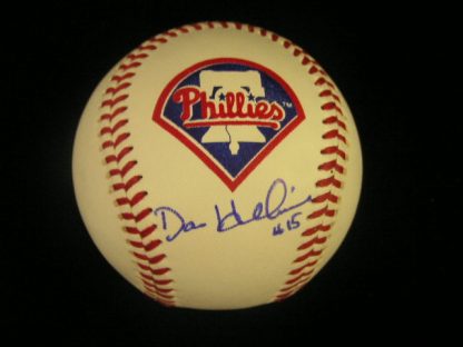 Philadelphia Phillies David Hollins Autographed Baseball