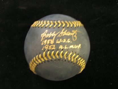 Philadelphia Phillies Bobby Shantz Autographed Baseball