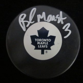 Toronto Maple Leafs Brad Marsh Autographed Puck
