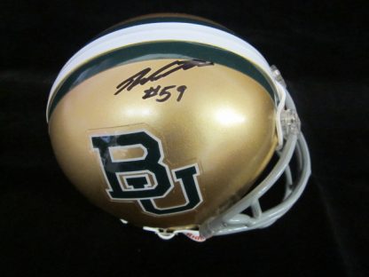 Baylor Bears Danny Watkins Autographed Mini Helmet