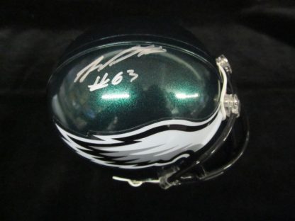 Philadelphia Eagles Danny Watkins Autographed Mini Helmet