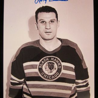 Chicago Blackhawks Larry Zeidel Autographed Photo