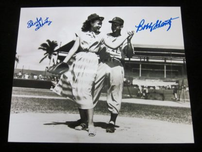 Philadelphia A's Bobby and Shirley Shantz Autographed Photo