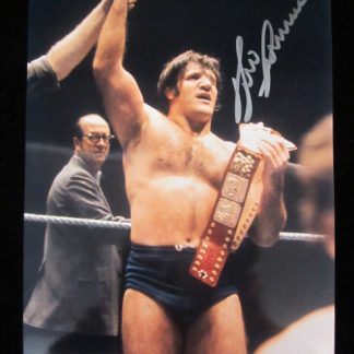 BRUNO SAMMARTINO WWF WWE HOF LEGEND SIGNED AUTOGRAPH 16X20 PHOTO W/ PSA COA 