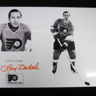 Philadelphia Flyers Larry Zeidel Autographed Photo