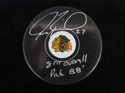 Chicago Blackhawks Jeremy Roenick Autographed Puck