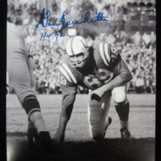Baltimore Colts Gino Marchetti Autographed Photo