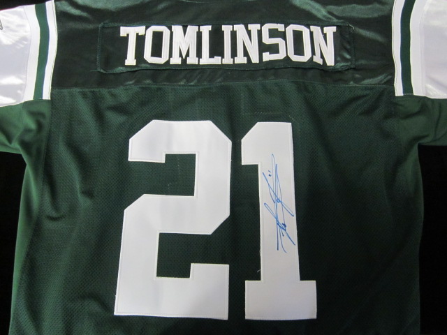 New York Jets LaDainian Tomlinson Autographed Jersey