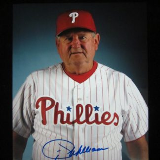 Philadelphia Phillies Jimy Williams Autographed Photo