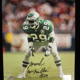 Philadelphia Eagles Mark McMillian Autographed Photo