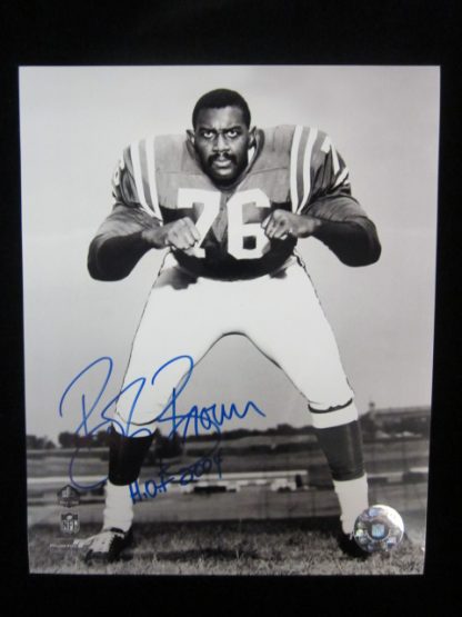 Philadelphia Eagles Bob Brown Autographed Photo