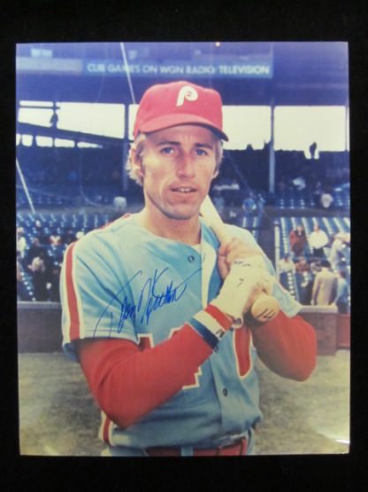 Philadelphia Phillies Tommy Hutton Autographed Photo
