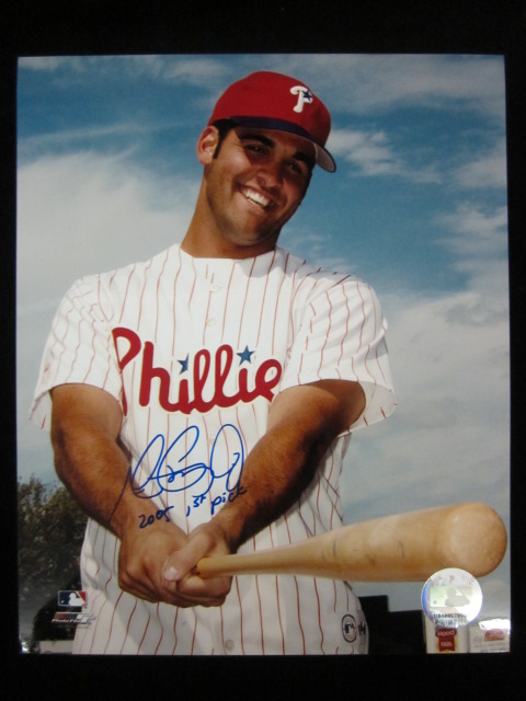 Philadelphia Phillies Carlos Ruiz Autographed Jersey - Carls Cards &  Collectibles