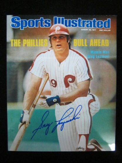 Philadelphia Phillies Greg Luzinski Autographed Photo