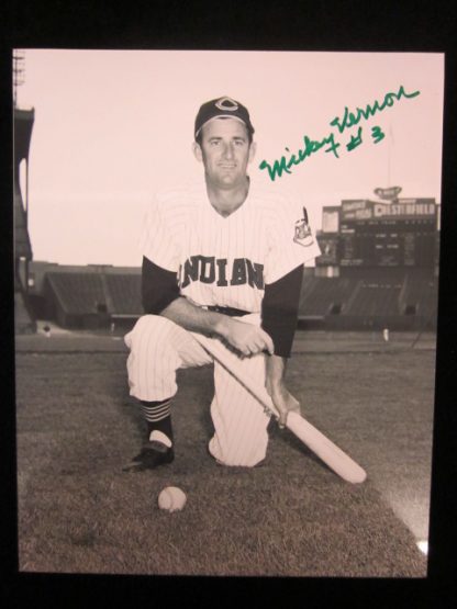 Cleveland Indians Mickey Vernon Autographed Photo