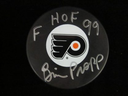 Philadelphia Flyers Brian Propp Autographed Puck
