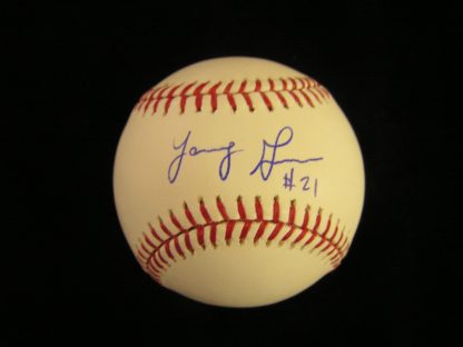 Philadelphia Phillies Larry Greene Autographed Baseball