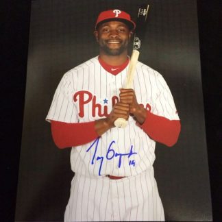 Philadelphia Phillies Tony Gwynn Jr. Autographed Photo