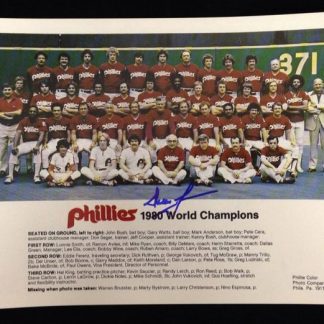 Philadelphia Phillies Dallas Green Autographed Photo