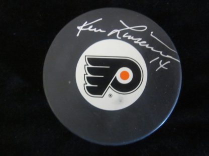 Philadelphia Flyers Ken Linseman Autographed Puck