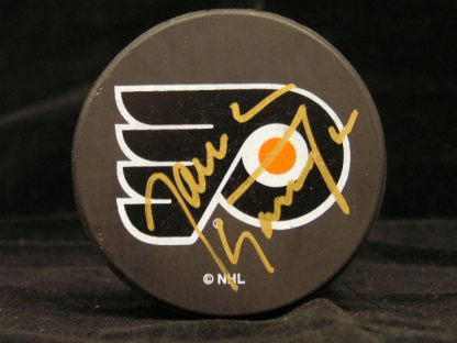 Philadelphia Flyers Janne Niinimaa Autographed Puck