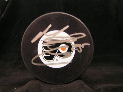 Philadelphia Flyers Matt Carle Autographed Puck