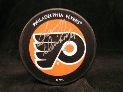 Philadelphia Flyers Gary Dornhoffer Autographed Puck