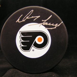 Philadelphia Flyers Doug Favell Autographed Puck